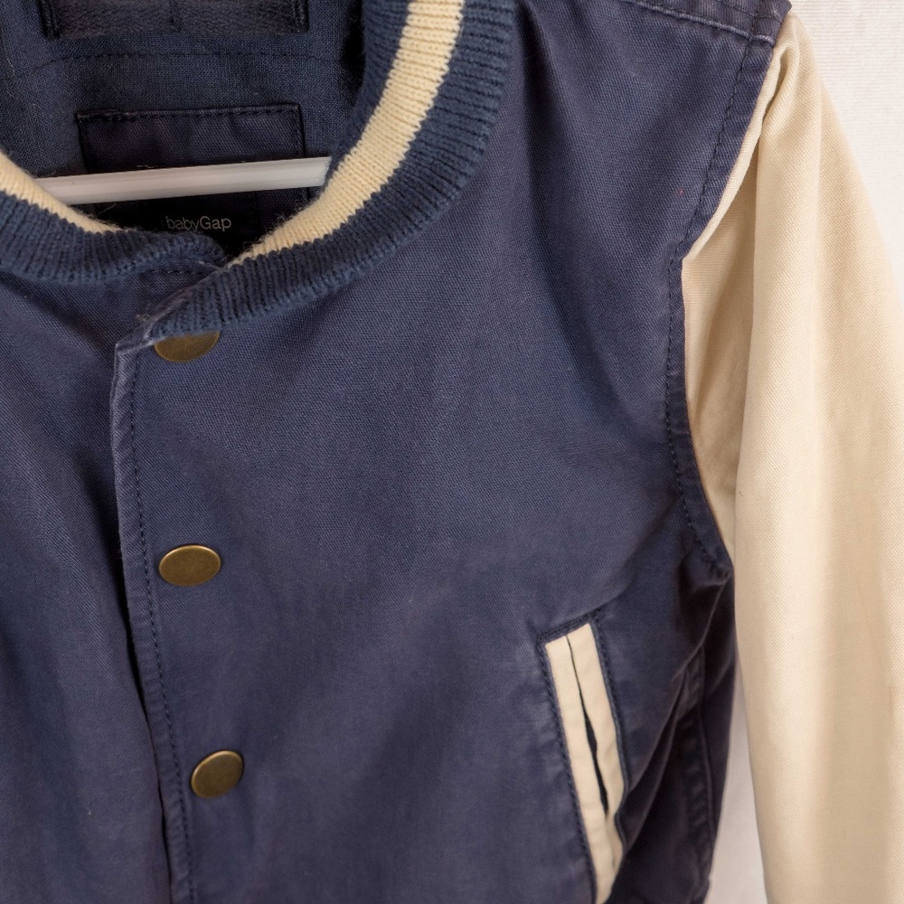 Baby Gap Boys Varsity Bomber Jacket 18/24M